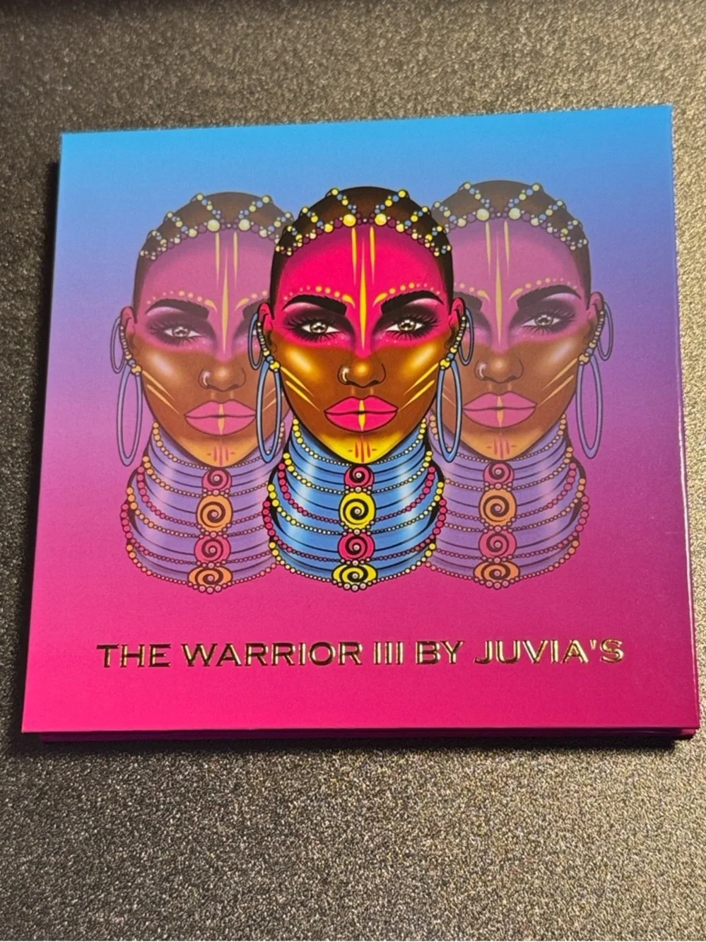 Juvia’s Place NIB The Warrior III Eyeshadow palette,bold fun colors, festival🔆